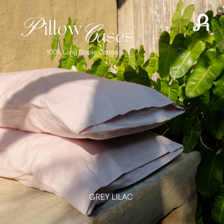 Pillowcases - ปลอกหมอน ผ้าฝ้ายแท้ 100% Long-staple cotton