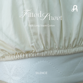 Fitted Sheet - ผ้าปูที่นอน ผ้าฝ้ายแท้ 100% Long-staple cotton