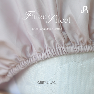 Fitted Sheet - ผ้าปูที่นอน ผ้าฝ้ายแท้ 100% Long-staple cotton