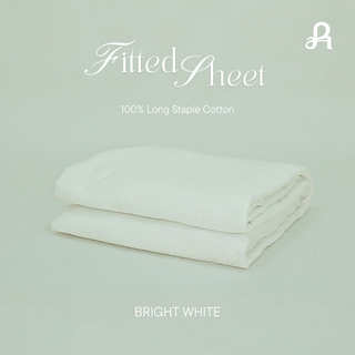 Fitted Sheet - ผ้าปูที่นอน ผ้าฝ้ายแท้ 100% Long-staple cotton