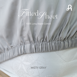 Fitted Sheet - ผ้าปูที่นอน ผ้าฝ้ายแท้ 100% Long-staple cotton