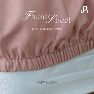 Fitted Sheet - ผ้าปูที่นอน ผ้าฝ้ายแท้ 100% Long-staple cotton