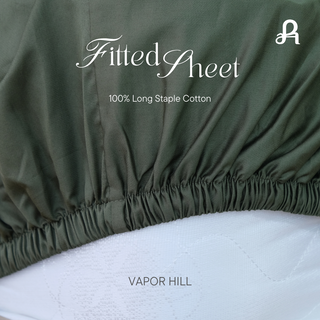 Fitted Sheet - ผ้าปูที่นอน ผ้าฝ้ายแท้ 100% Long-staple cotton