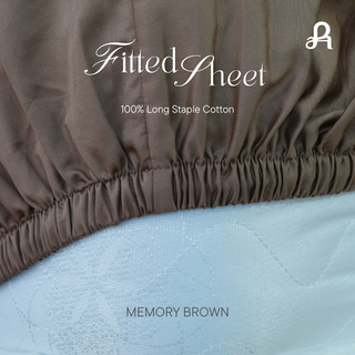 Fitted Sheet - ผ้าปูที่นอน ผ้าฝ้ายแท้ 100% Long-staple cotton