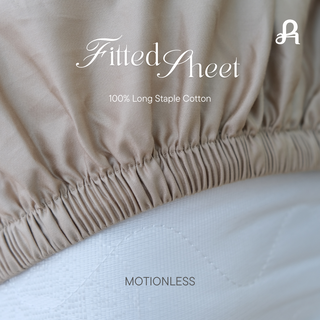 Fitted Sheet - ผ้าปูที่นอน ผ้าฝ้ายแท้ 100% Long-staple cotton